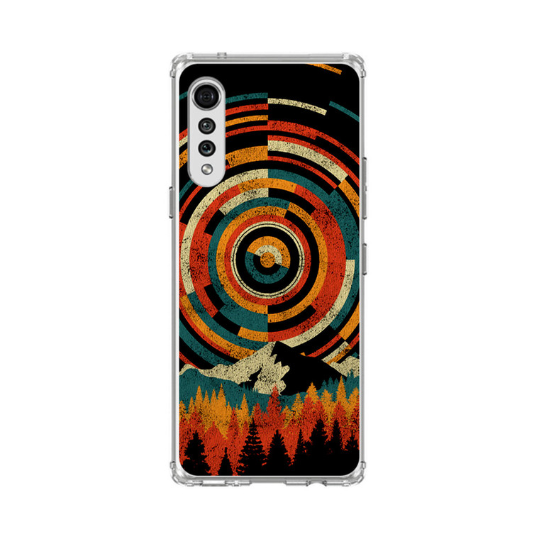 The Geometry Of Sunrise LG Velvet 5G Case