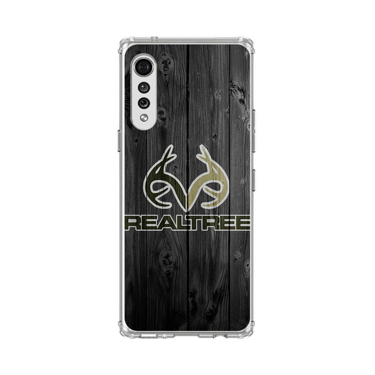 Realtree Wood Logo LG Velvet 5G Case