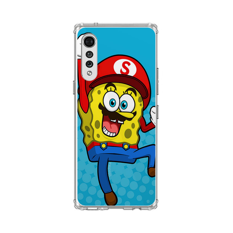 Spongebob Super Mario LG Velvet 5G Case