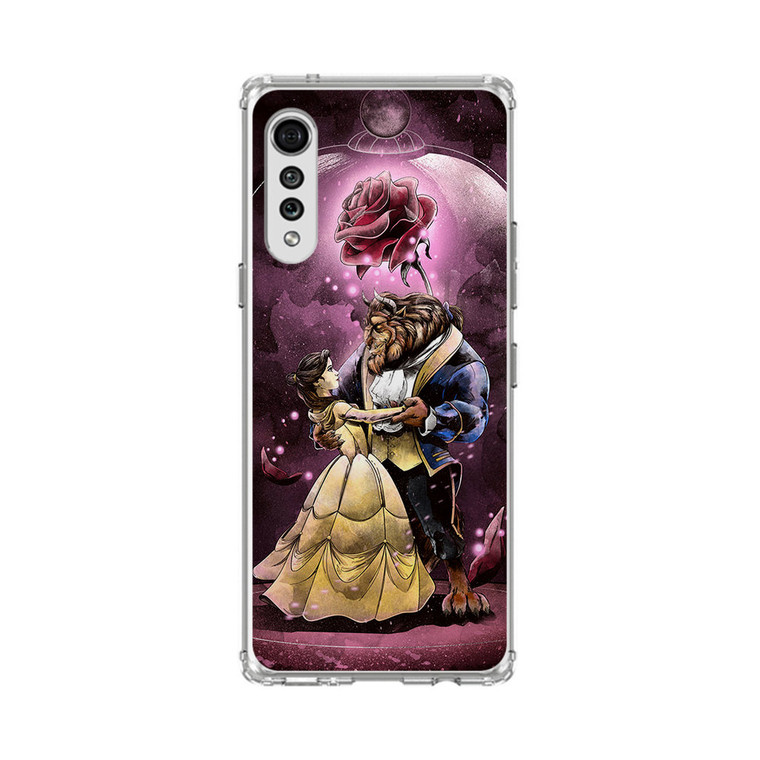 Beauty And The Beast Glass LG Velvet 5G Case