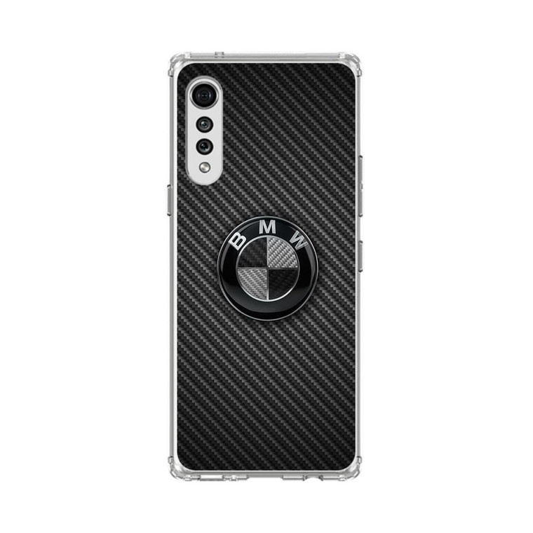 BMW Black Carbon LG Velvet 5G Case