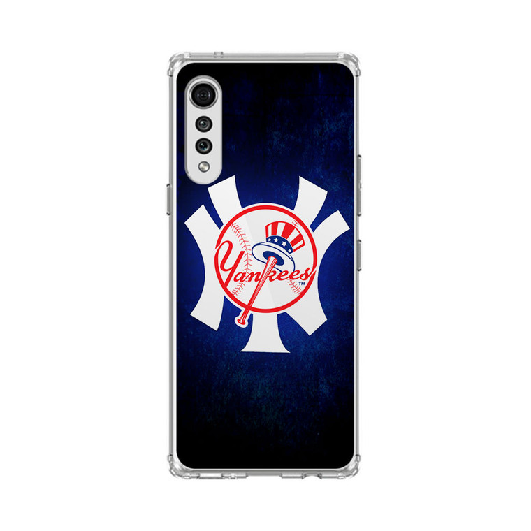 New York Yankees Logo LG Velvet 5G Case