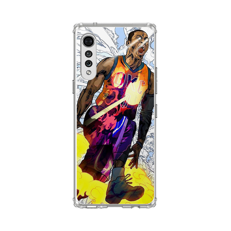 Russell Westbrook Art LG Velvet 5G Case