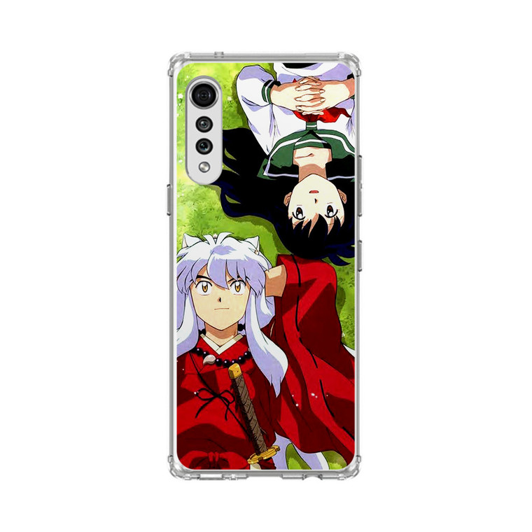 Inuyasha and Kagome LG Velvet 5G Case