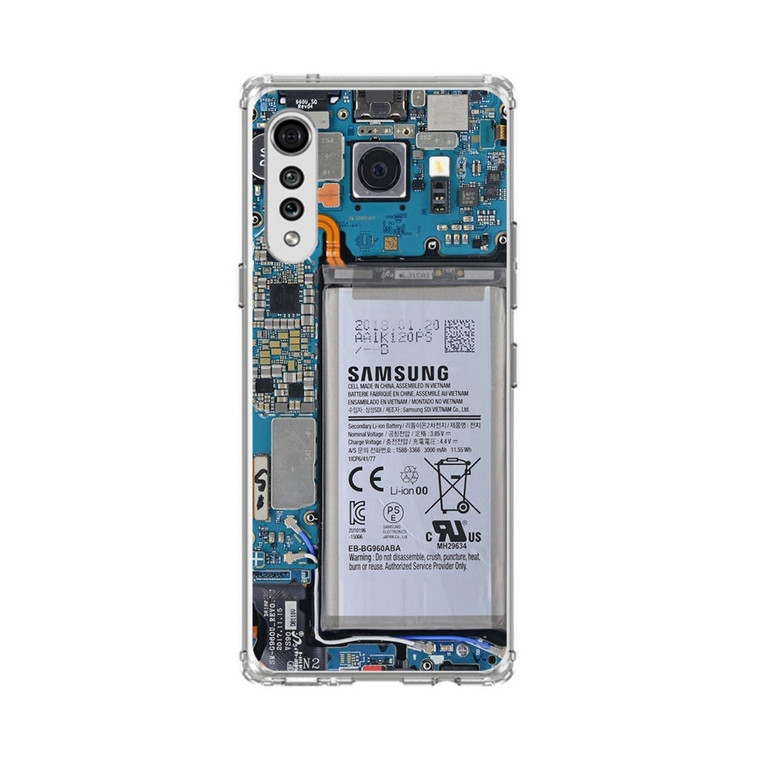Samsung Galaxy Internals LG Velvet 5G Case