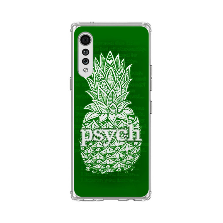 Psych Pineaple LG Velvet 5G Case