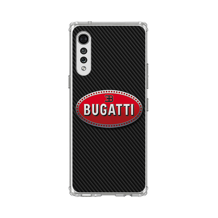 Bugatti Red Logo LG Velvet 5G Case