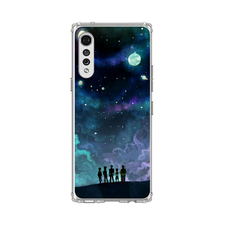 Voltron in Space Nebula LG Velvet 5G Case