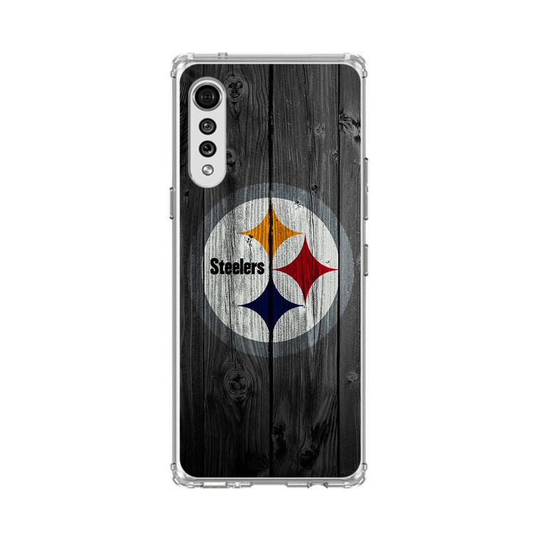 Pittsburgh Steelers Wood LG Velvet 5G Case