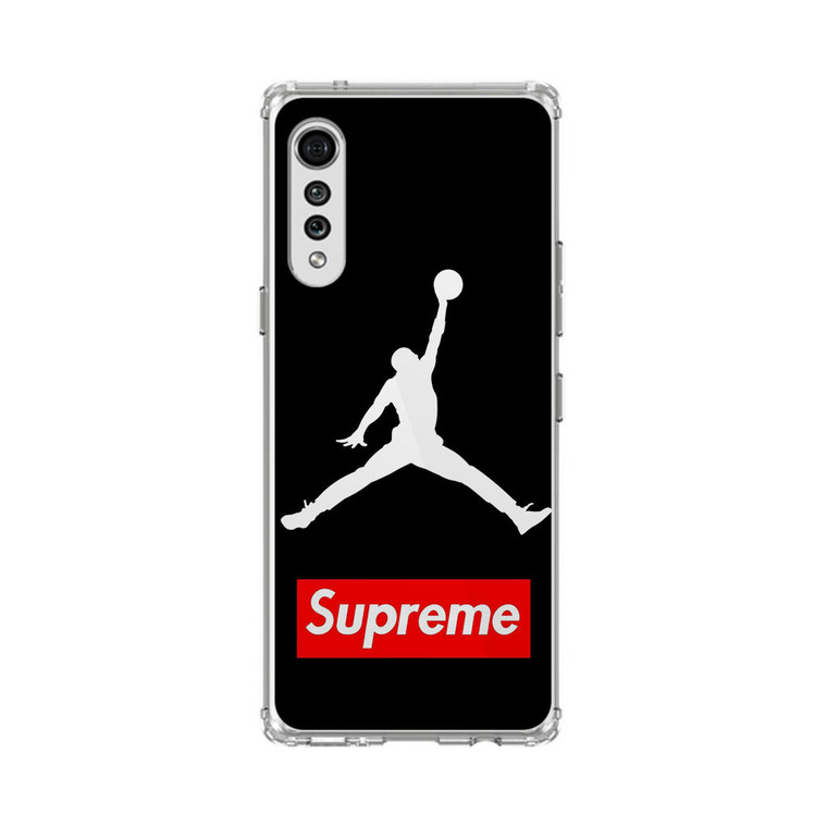 Supreme Air Jordan LG Velvet 5G Case