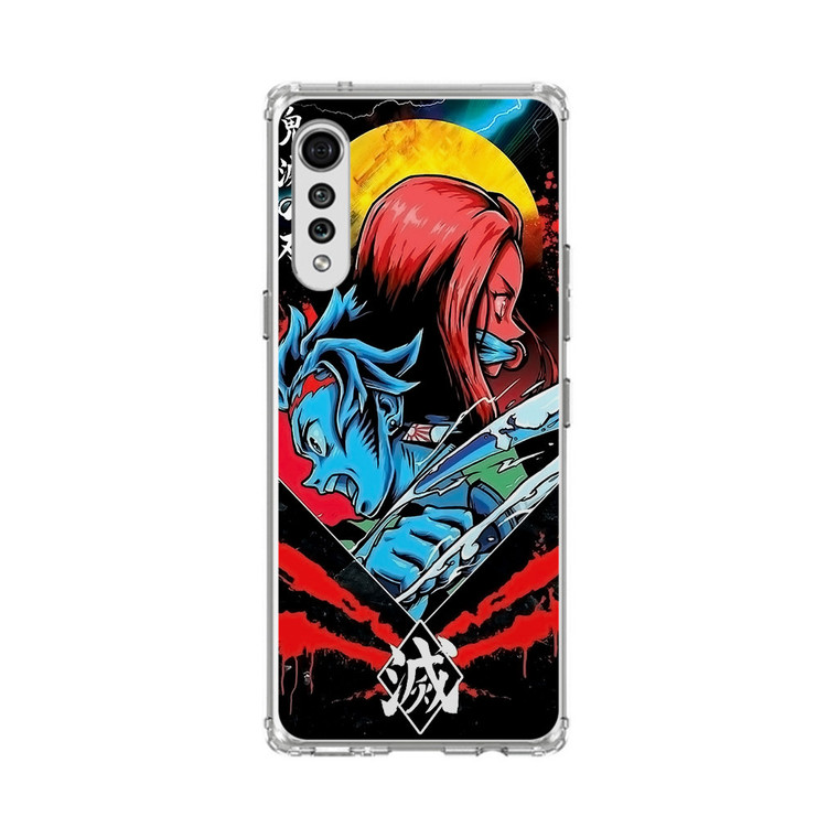 Tanjiro and Nezuko LG Velvet 5G Case