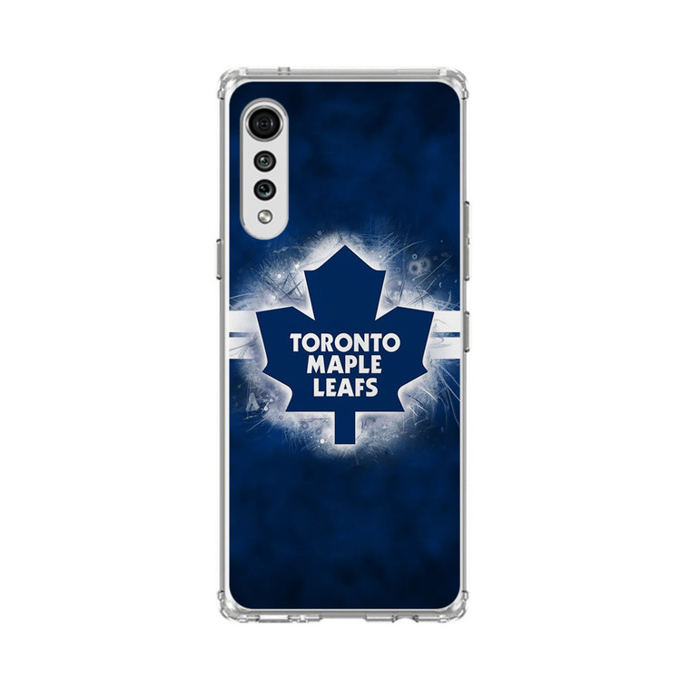 Toronto Maple Leafs Logo LG Velvet 5G Case