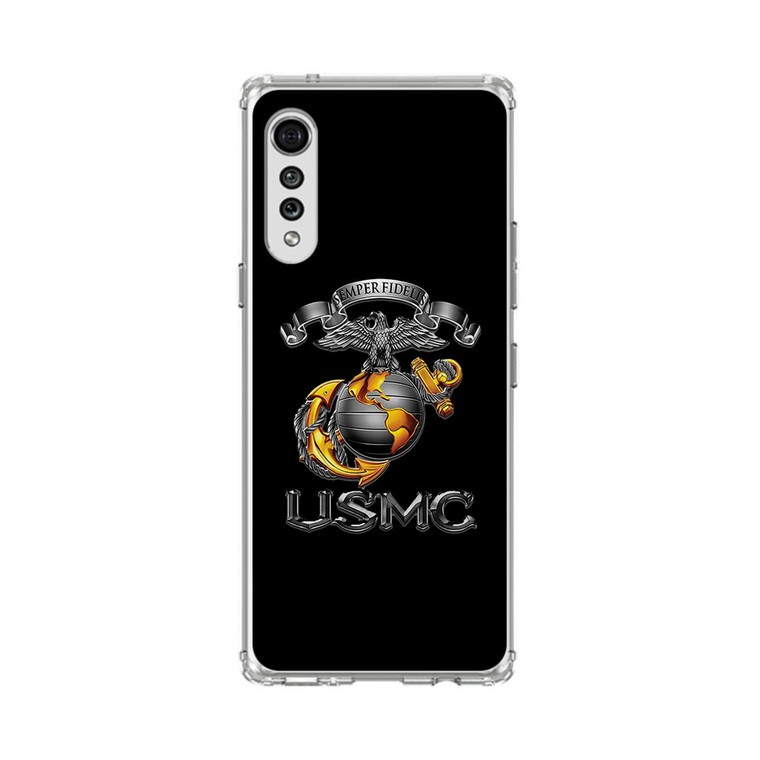 Military USMC Semper Fidelis LG Velvet 5G Case