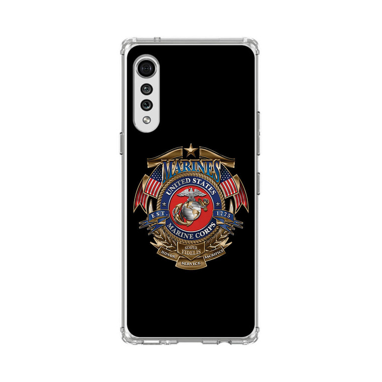 United State Marine Corps LG Velvet 5G Case