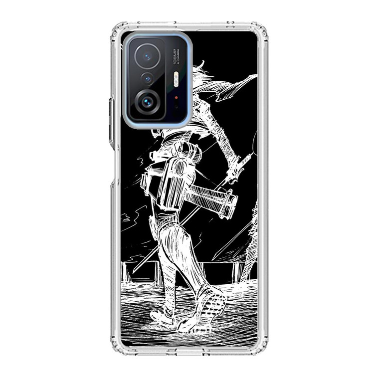 Attack On Titan Sketch Dark Xiaomi 11T Pro Case