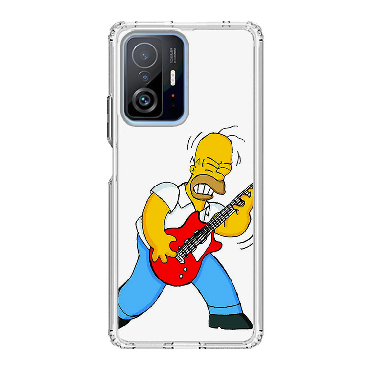 Homer Simpson Guitar Xiaomi 11T Pro Case