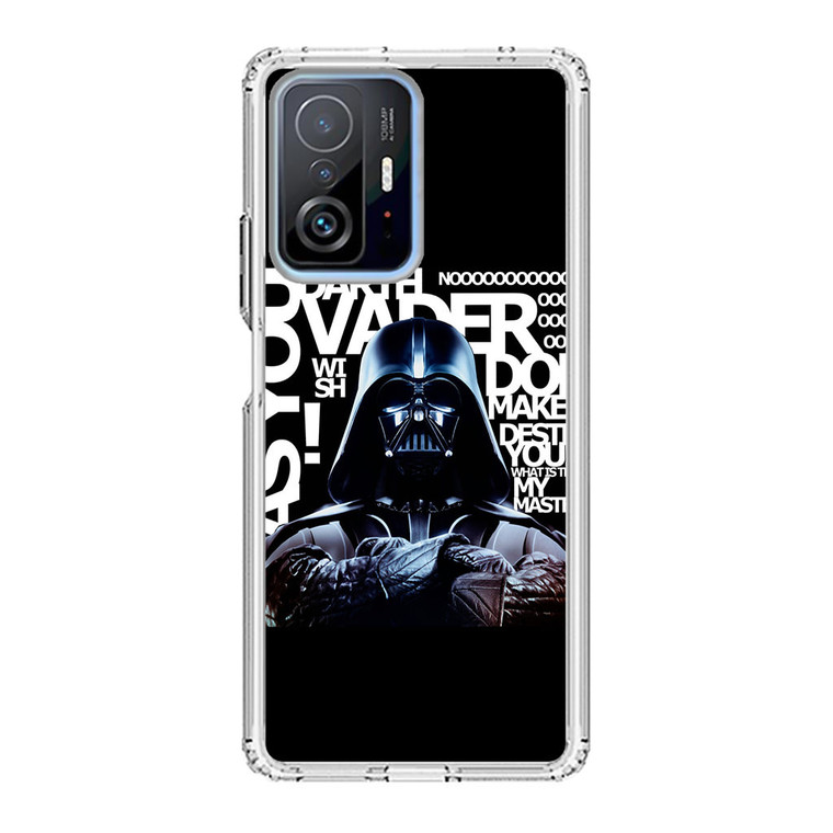 Star Wars Darth Vader Quotes Xiaomi 11T Pro Case