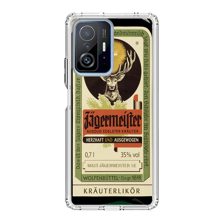 Jagermeister Retro Bottle Xiaomi 11T Pro Case