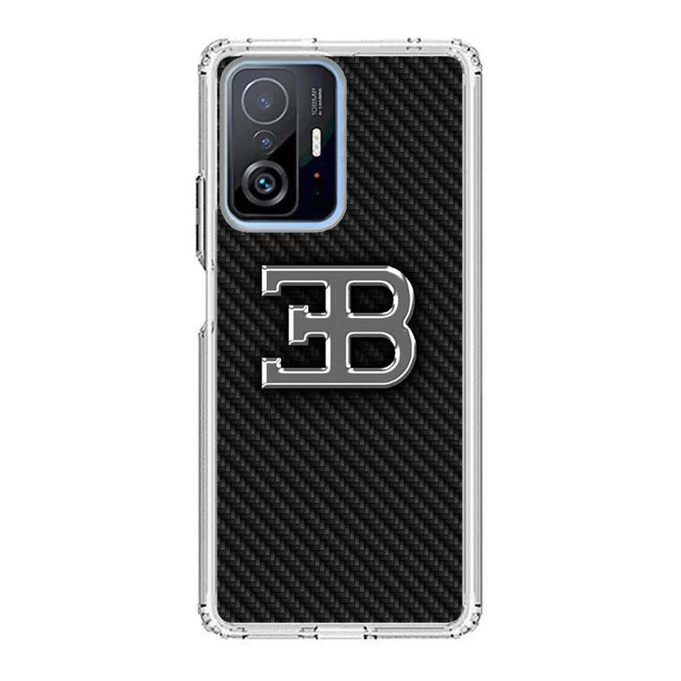 Bugatti Carbon  Fibre Logo Xiaomi 11T Pro Case