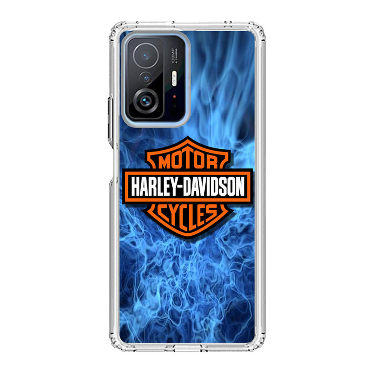 Harley Davidson Blue Flame Xiaomi 11T Pro Case