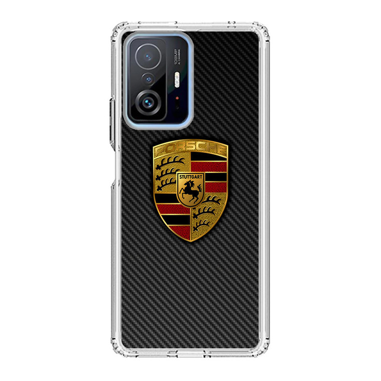 Carbon Porsche Logo Xiaomi 11T Pro Case