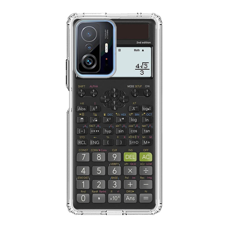 Casio Scientific Calculator Xiaomi 11T Pro Case