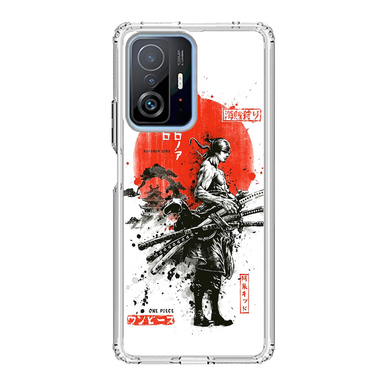 One Piece Zoro Samsurai Xiaomi 11T Pro Case