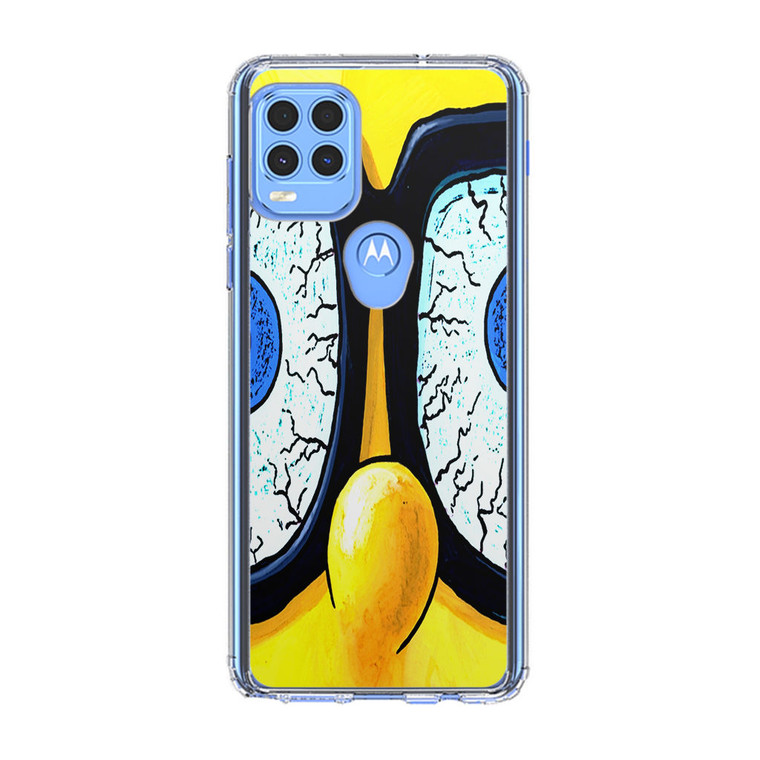 Spongebob Squarepants Glasses Motorola Moto G Stylus 5G 2021 Case