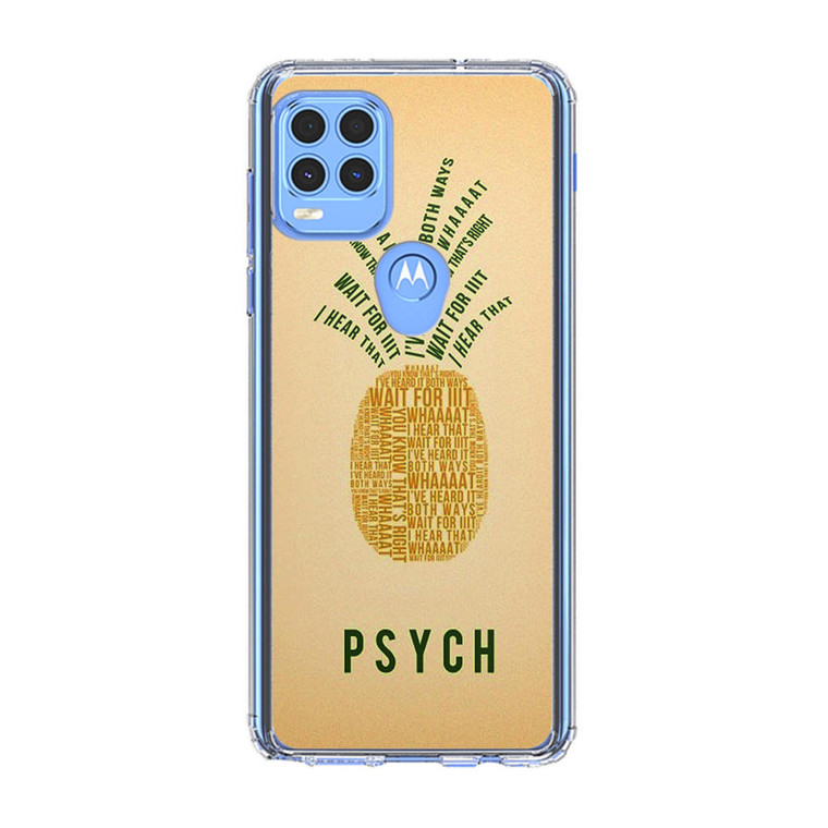 PSYCH Pinapple Quotes Motorola Moto G Stylus 5G 2021 Case