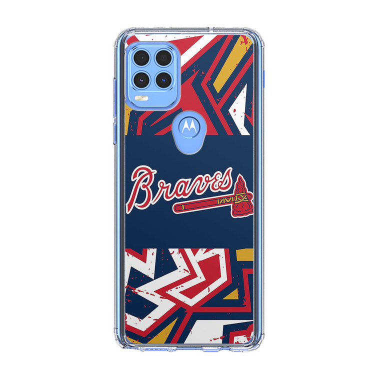 Atlanta Braves Baseball Motorola Moto G Stylus 5G 2021 Case