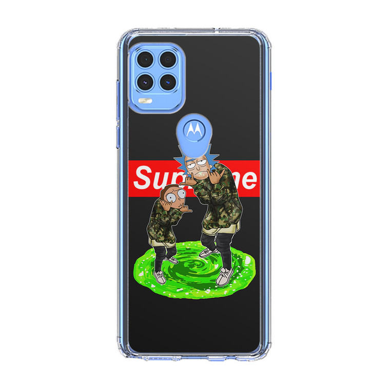 Rick and Morty Supreme Motorola Moto G Stylus 5G 2021 Case