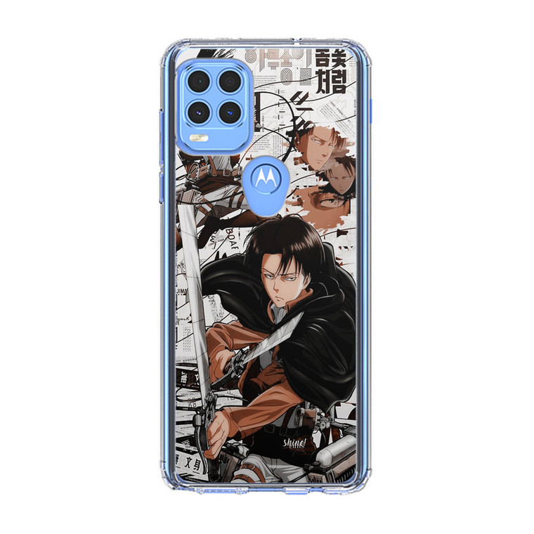 Attack on Titan Levi Ackerman Motorola Moto G Stylus 5G 2021 Case