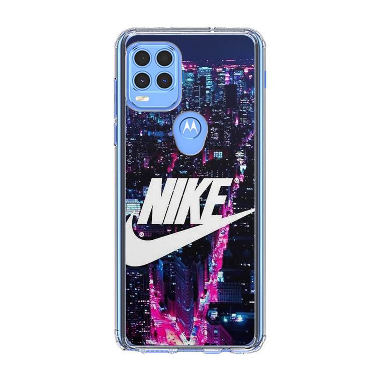 Nike Logo New York City Motorola Moto G Stylus 5G 2021 Case