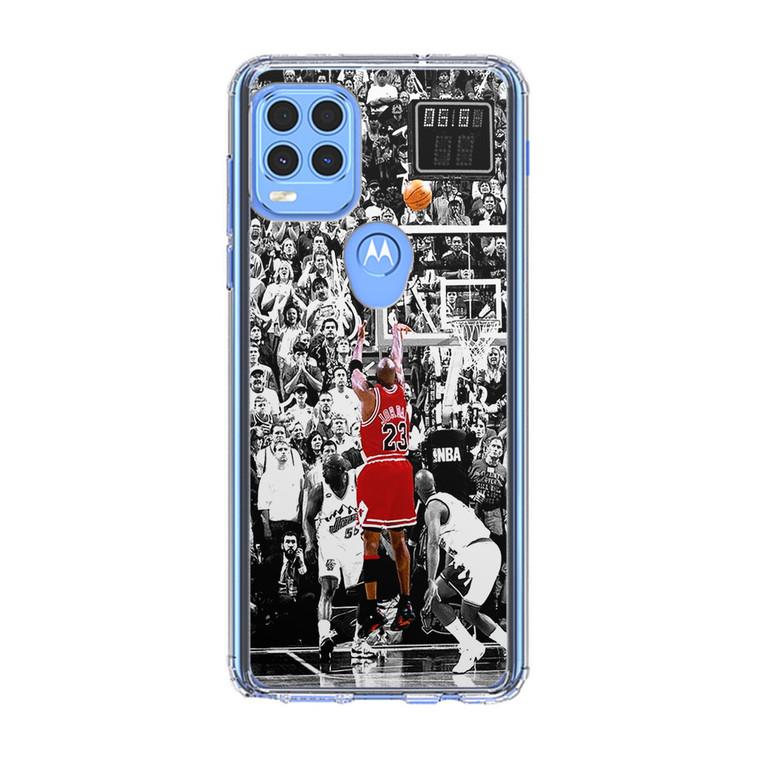 Michael Jordan Shoot in NBA Motorola Moto G Stylus 5G 2021 Case