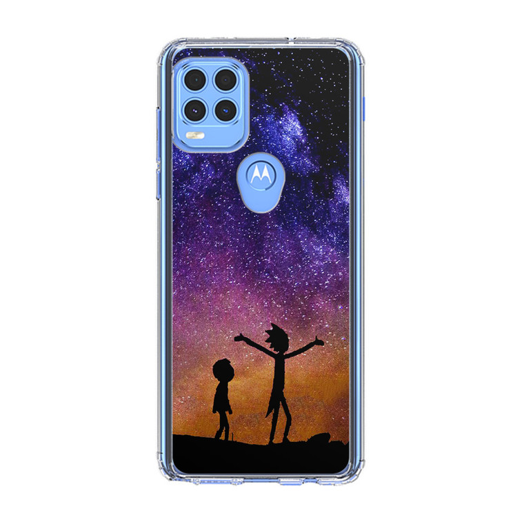 Rick and Morty Space Nebula Motorola Moto G Stylus 5G 2021 Case
