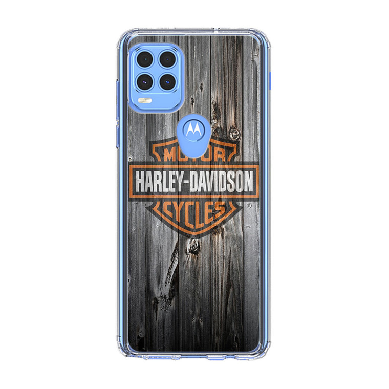 Harley Davidson Wood Art Motorola Moto G Stylus 5G 2021 Case