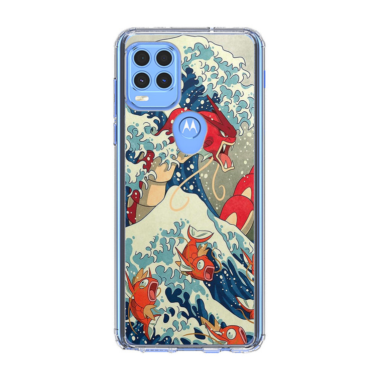 The Great Wave Of Kanto Pokemon Motorola Moto G Stylus 5G 2021 Case