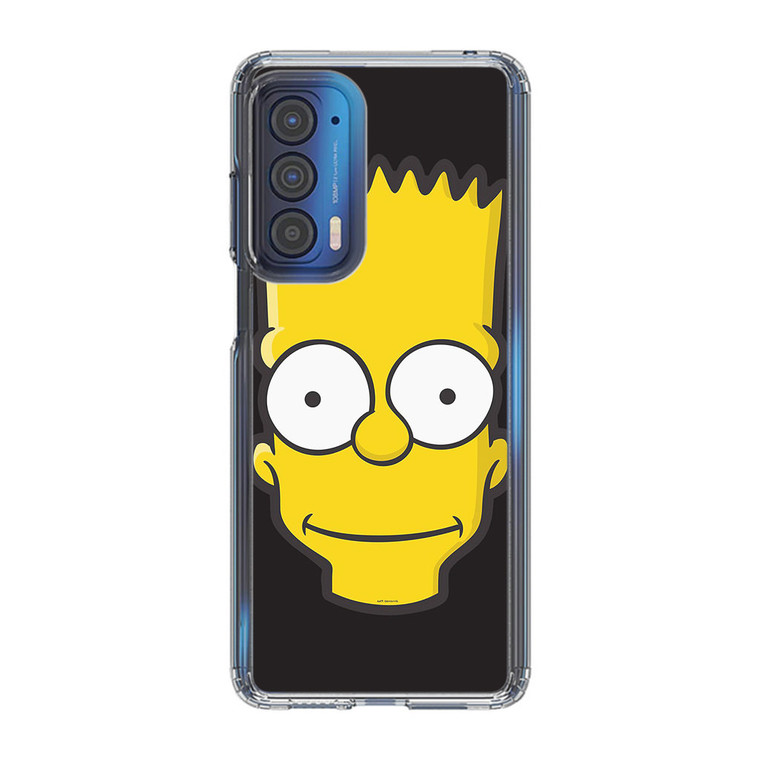 Simpsons Bart Face Motorola Edge 2021 Case