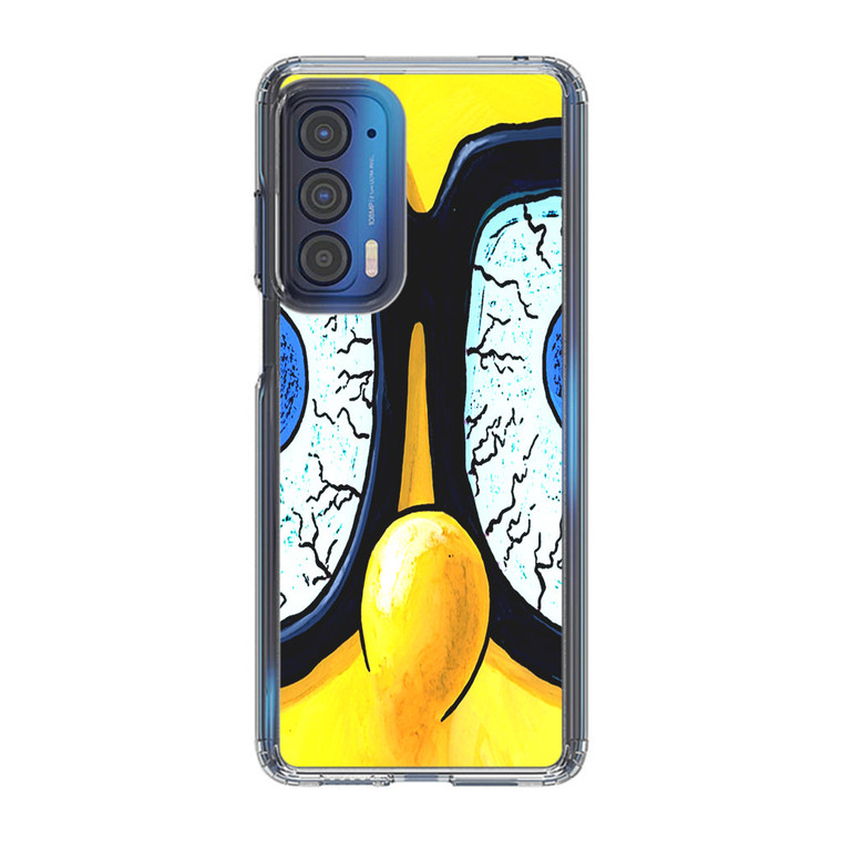 Spongebob Squarepants Glasses Motorola Edge 2021 Case