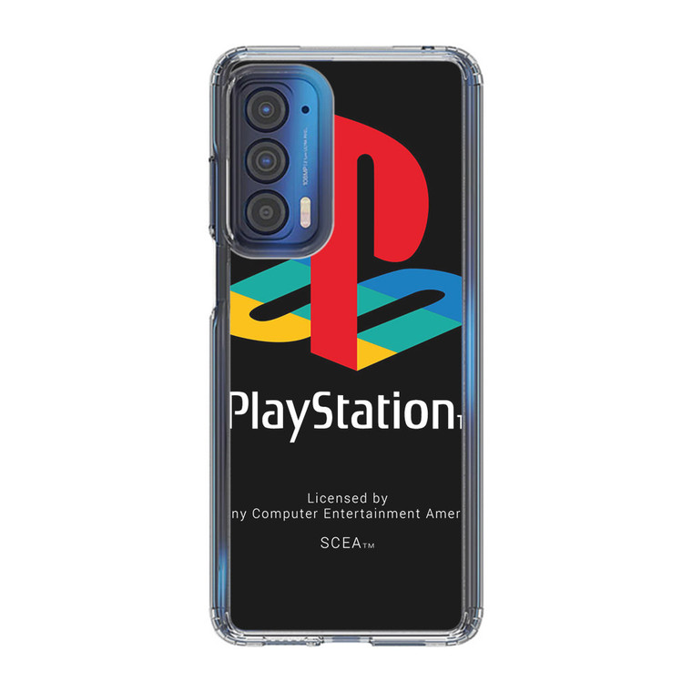 Playstation Old Loading Motorola Edge 2021 Case