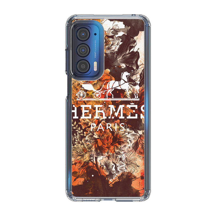 Hermes Full Bloom Motorola Edge 2021 Case