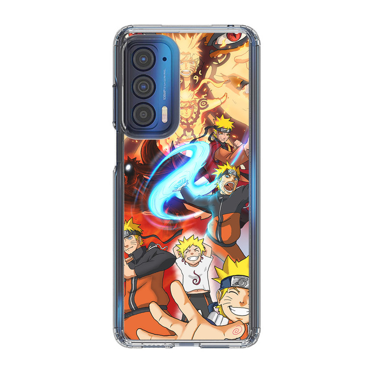 Evolution Of Naruto Uzumaki Motorola Edge 2021 Case