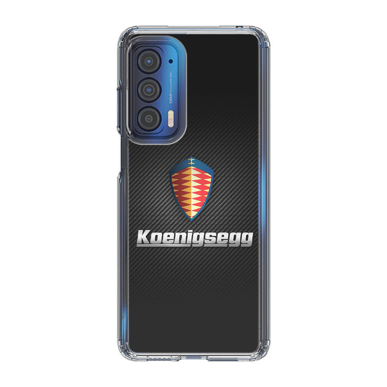 Koenigsegg Car Logo Motorola Edge 2021 Case