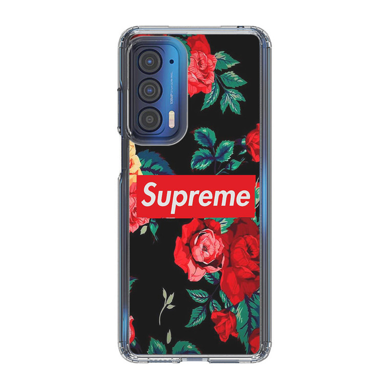 Supreme Rose Flower Motorola Edge 2021 Case