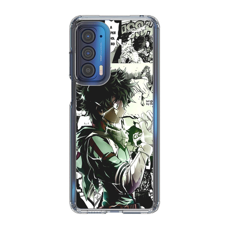 The Deku Who Gives It His All Motorola Edge 2021 Case