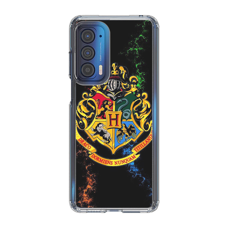 Harry Potter Hogwarts Emblem Motorola Edge 2021 Case