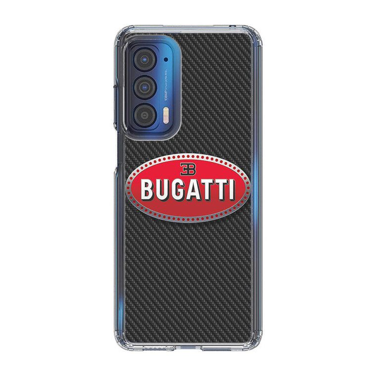 Bugatti Red Logo Motorola Edge 2021 Case