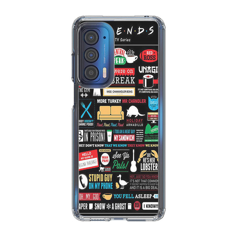 Friends TV Show Motorola Edge 2021 Case