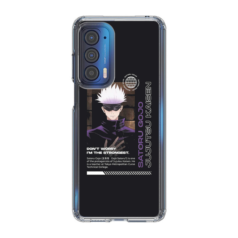 Satoru Gojo Jujutsu Kaisen Motorola Edge 2021 Case