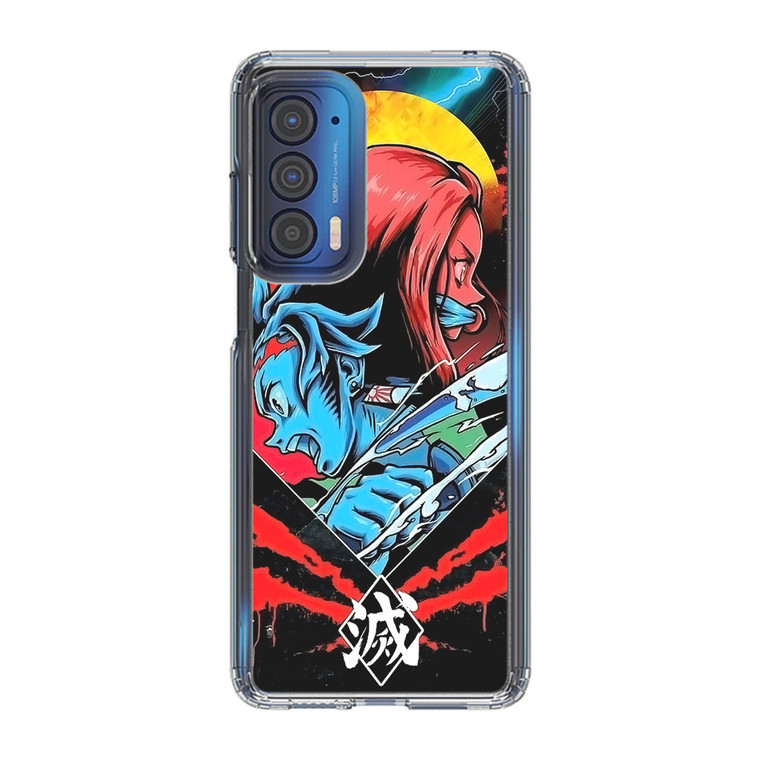 Tanjiro and Nezuko Motorola Edge 2021 Case